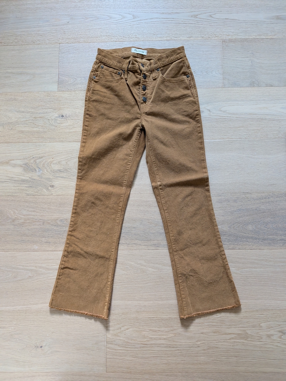Madewell Cali Demi-Boot Corduroy Pants